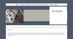 Desktop Screenshot of jazznightsprinceton.com